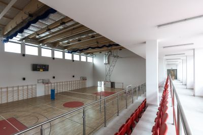 Hala sportowa w Zespole Szk&oacute;ł nr 1 w Rzeszowie, fot. Grzegorz Bukała / Urząd Miasta Rzeszowa